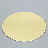 Подложка кондитерская, золотая 20 см - Набор 5 шт.