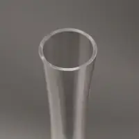 Ваза стекло настольная "Николетт" 20х5 см, прозрачный