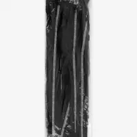 Молния &laquo;Трактор&raquo;, №5, разъёмная, 80 см, замок автомат, чёрная