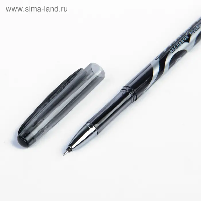 Ручка гелевая со стираемыми чернилами 0.5 мм, стержень чёрный, корпус тонированный Ручка гелевая со стираемыми чернилами 0.5 мм, стержень чёрный, корпус тонированный