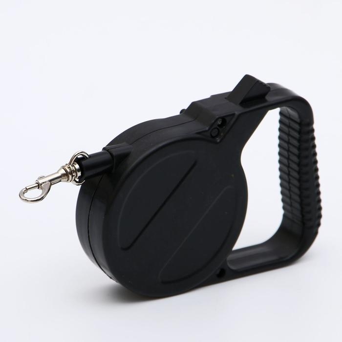 Рулетка малая эконом, 3 м, до 18 кг, чёрная Рулетка малая эконом, 3 м, до 18 кг, чёрная