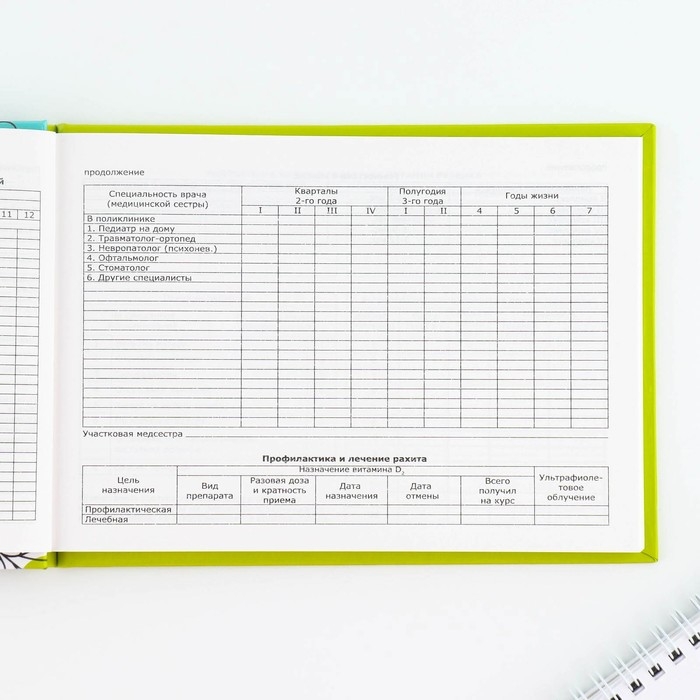 Медицинская карта в твердой обложке Форма №112/у «Медведи», 80 л Медицинская карта в твердой обложке Форма №112/у «Медведи», 80 л