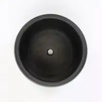 Горшок для цветов &laquo;Мистер Твикс&raquo; керамический, 1 л, 12&times;12&times;12 см, чёрный