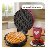 Вафельница электрическая КТ-4621 - 1000 Вт Вафельница электрическая КТ-4621 - 1000 Вт