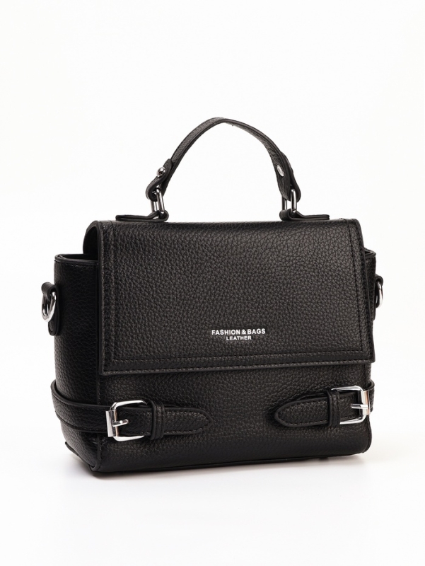 Сумка женская, 22*11*17, отд на молнии, длин ремень, черный Сумка женская, 22*11*17, отд на молнии, длин ремень, черный