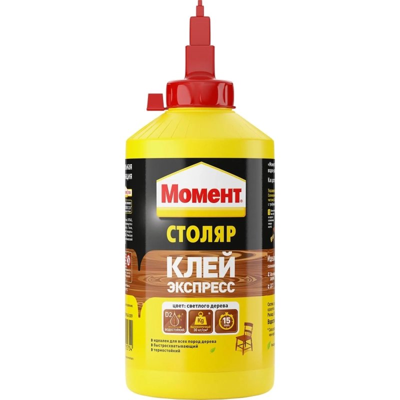 Клей для дерева  Момент Столяр Клей-Экспресс , 750 г (422984)
