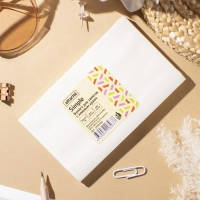 Стикеры Attache Simple 76х127 мм пастельные желтые (1 блок,100 листов)