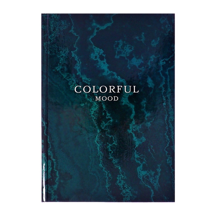 Ежедневник недатированный А5, 128 листов COLORFUL MOOD, твёрдая обложка, глянцевая ламинация Ежедневник недатированный А5, 128 листов COLORFUL MOOD, твёрдая обложка, глянцевая ламинация