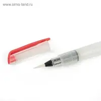 Набор кистей для каллиграфии, синтетика, 3 штуки: № 1, 2, 3, круглые, с резервуаром для воды, туши, чернил