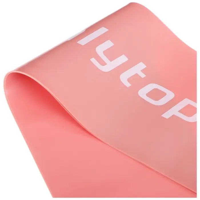 Фитнес-резинка ONLYTOP, 30.5&times;7.6&times;0.035 см, нагрузка 3 кг, розовая