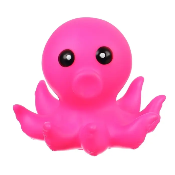 Резиновые игрушки для ванны Крошка Я &laquo;Море&raquo;, с пищалкой, в наборе 6 шт.