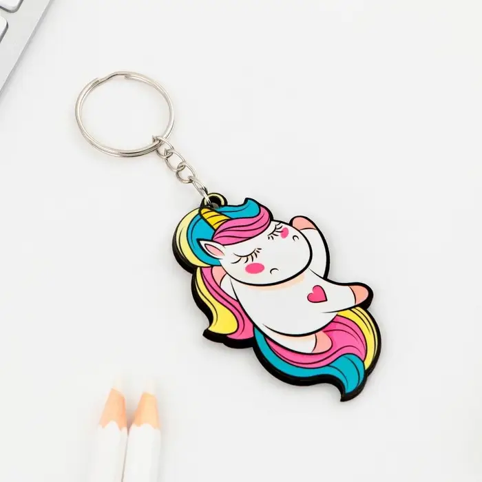 Брелок для ключей деревянный «Единорог», 5 х 6 см Брелок для ключей деревянный «Единорог», 5 х 6 см