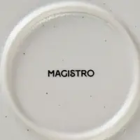 Блюдо для подачи Magistro Slate, d=27.2 см, фарфор, белое