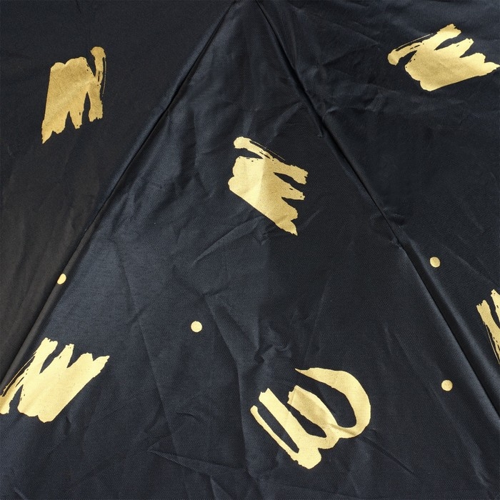 Зонт женский механический, 6 спиц, цвет чёрный. Зонт женский механический, 6 спиц, цвет чёрный.