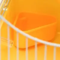 Клетка для грызунов &laquo;Пижон&raquo;, 27&times;21&times;31 см, укомплектованная, с замком, жёлтая