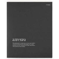 Тетрадь предметнaя АЛГЕБРА ИНТЕРЕСНЫЕ ФАКТЫ 48 л,клет,А5+,справ.инф/73713
