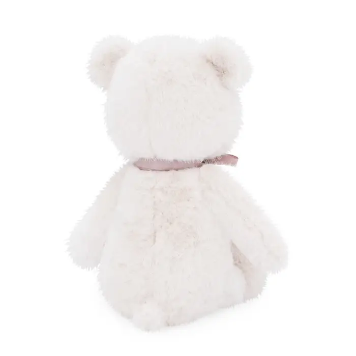 Мягкая игрушка "Медвежонок Тёпа с розовым бантом", белый, 33 см OT8017/33-2