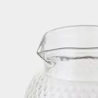 Кувшин "Богема.Соты", черная ручка/крышка-сито, 16х11х23 см Кувшин "Богема.Соты", черная ручка/крышка-сито, 16х11х23 см