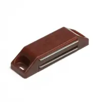 Магнит мебельный M002BR, 60×13, средний, коричневый