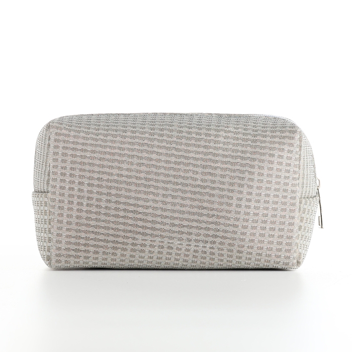 Косметичка на молнии, цвет серый Косметичка на молнии, цвет серый