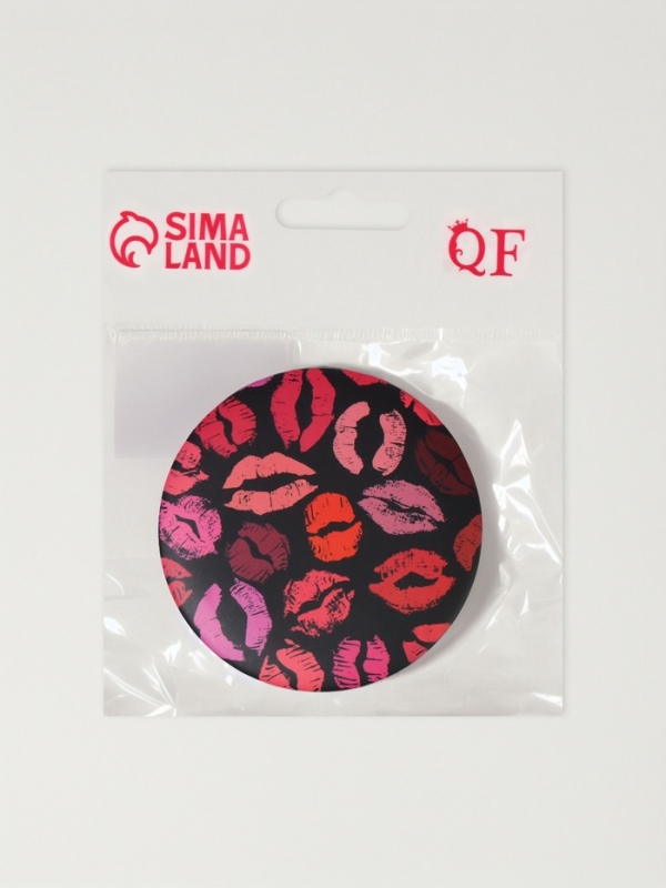 Зеркало складное круг (2) с/увел d7,3см ПОЦЕЛУИ МИКС пласт пакет QF Зеркало складное круг (2) с/увел d7,3см ПОЦЕЛУИ МИКС пласт пакет QF