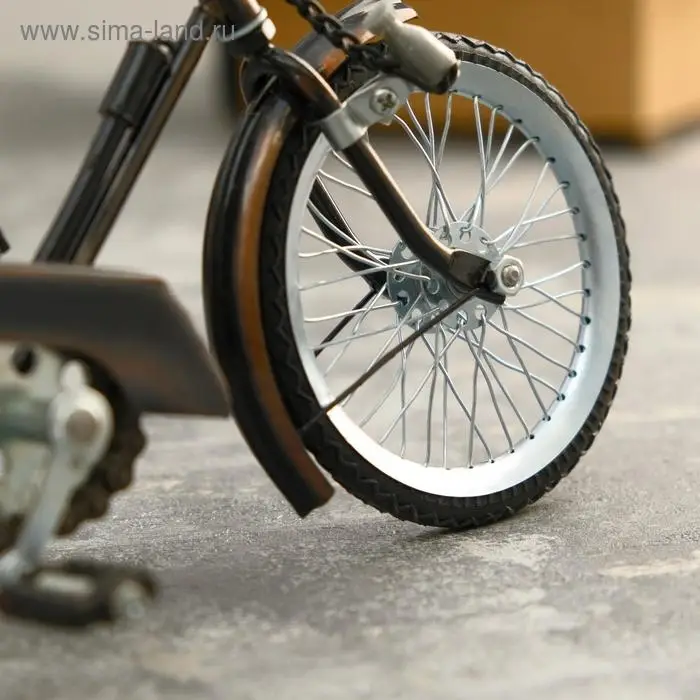 Сувенир из нержавеющей стали "Велосипед классический" 25х18х9 см Сувенир из нержавеющей стали "Велосипед классический" 25х18х9 см