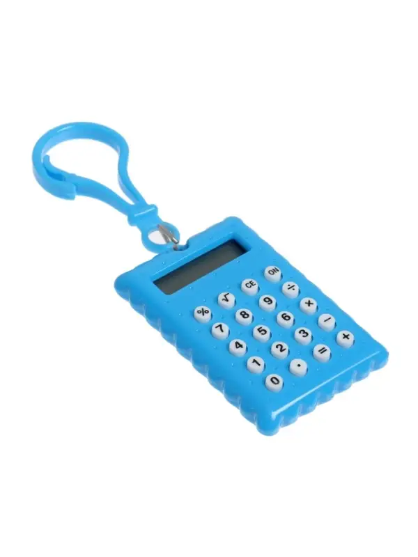 Калькулятор - брелок &laquo;Печенье&raquo; 8-разрядный, МИКС