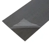 Плитка виниловая самоклеящаяся 91х15 см, дуб дымный