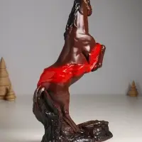 Фигура "Победоносный конь" 34х22х9 см, коричневый Фигура "Победоносный конь" 34х22х9 см, коричневый