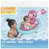Круг для плавания &laquo;Зверюшки&raquo;, с сиденьем, от 1-2 лет, Bestway 34180, МИКС