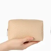 Косметичка дор Плетенка, 16*5*10, отдел на молнии, св. бежевый