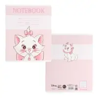 Тетрадь в клетку 18 листов, 5 видов МИКС, обложка мелованный картон, &laquo;Коты аристократы&raquo;