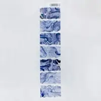 Термонаклейки на 7 яиц &laquo;Мрамор&raquo; на пасху, 7,3 х 34,2 см.