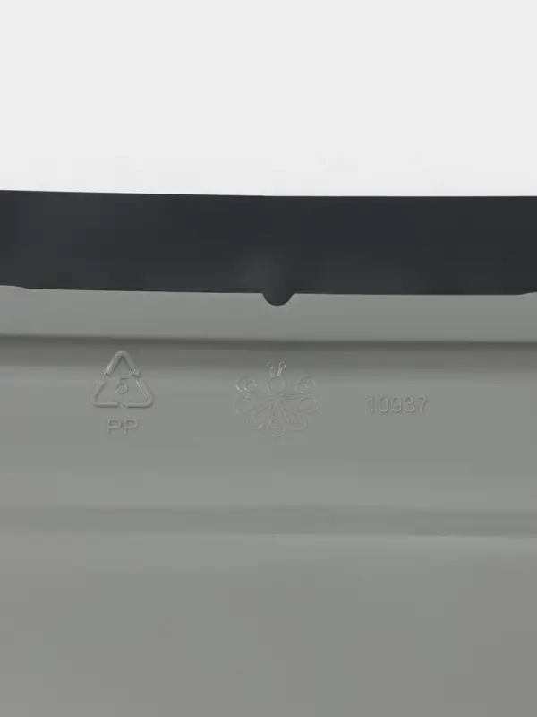 Совок для мусора Полимербыт, 31.5&times;23&times;9 см, пластик, МИКС