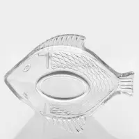 Салатник стеклянный Fish, 21&times;16 см
