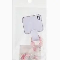 Браслет с подвесками &laquo;Сахарный. Бабочка и перо&raquo;, d=6 см, шар № 10/8, розовый в серебре