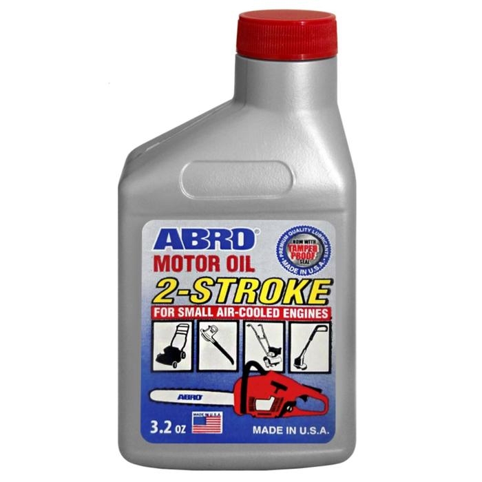 Масло моторное для двухтактных двигателей Премиум ABRO, 95 мл/100 г Масло моторное для двухтактных двигателей Премиум ABRO, 95 мл/100 г