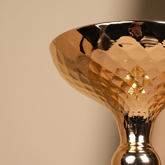 Подсвечник металл на 1 свечу «Ричард» цвет золото 12.5 х 12.5 х 37.5 см Подсвечник металл на 1 свечу «Ричард» цвет золото 12.5 х 12.5 х 37.5 см