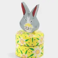 Шкатулка &laquo;Заяц&raquo;, 9&times;9&times;16 см, дерево