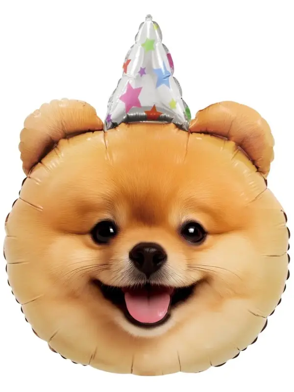 Воздушный шар фольгированный 28 Воздушный шар фольгированный 28" «Собака в колпачке»