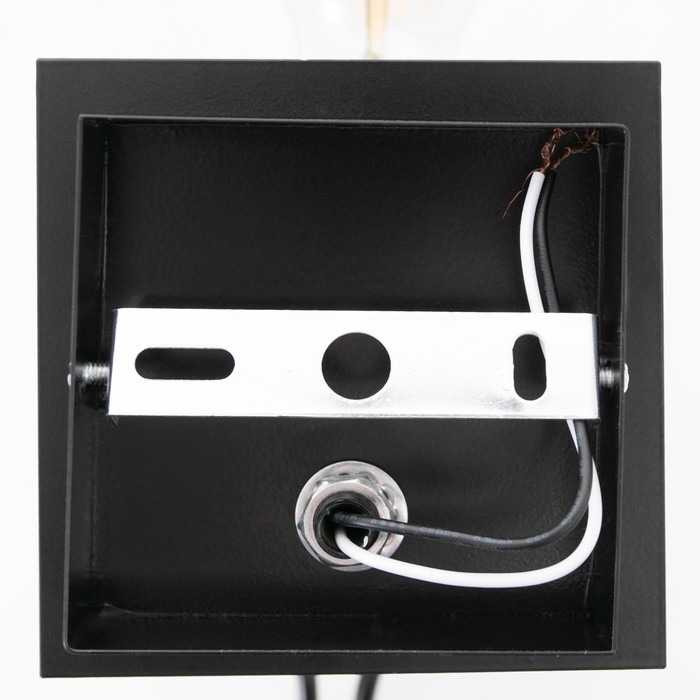 Бра "Человечек" E27 40Вт черный 11х17х19 см