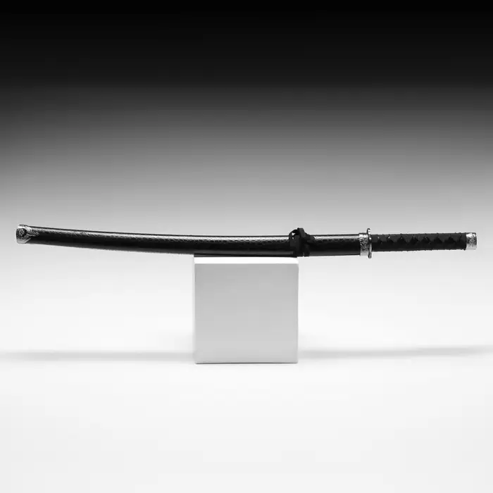 Макет оружия &laquo;Сувенирная катана. Чёрная змея&raquo;, ножны искусственная кожа, матовая, 89 см
