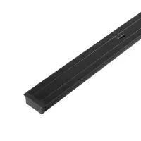 Шинопровод трековый 2TRA, 1 м, TR-11B, усиленный, чёрный