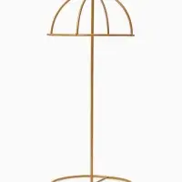 Подставка для шапок декоративная, 16&times;16&times;36 см, цвет золото