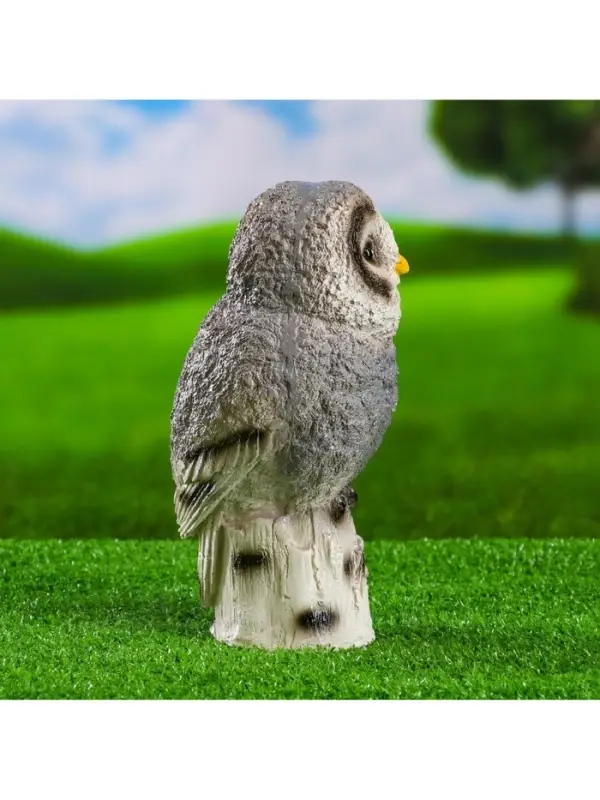 Садовая фигура из гипса &laquo;Сова на дереве&raquo;, 12&times;13&times;25 см, МИКС