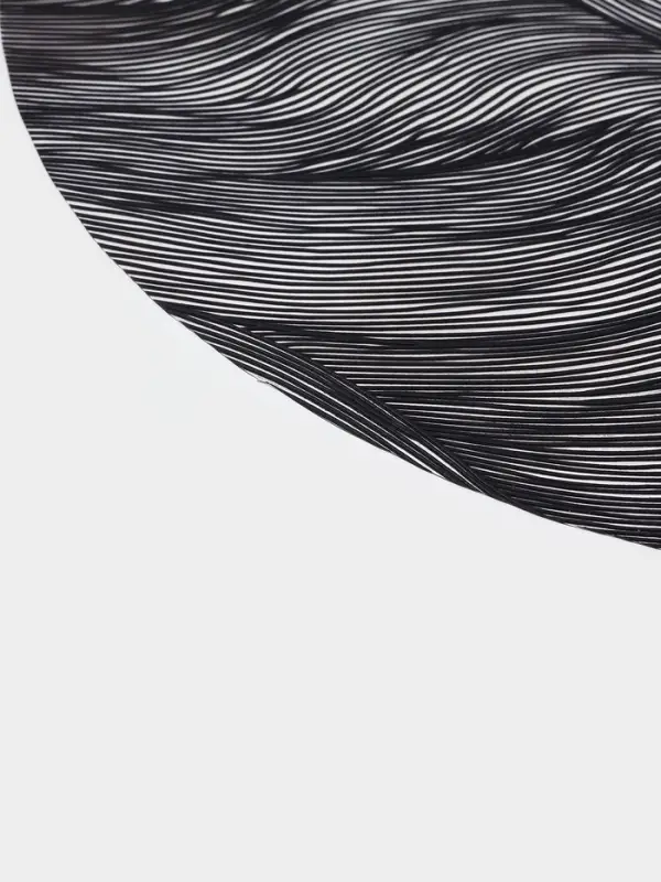 Набор салфеток сервировочных на стол Доляна &laquo;Матера&raquo;, 4 шт., 38&times;38 см, чёрный