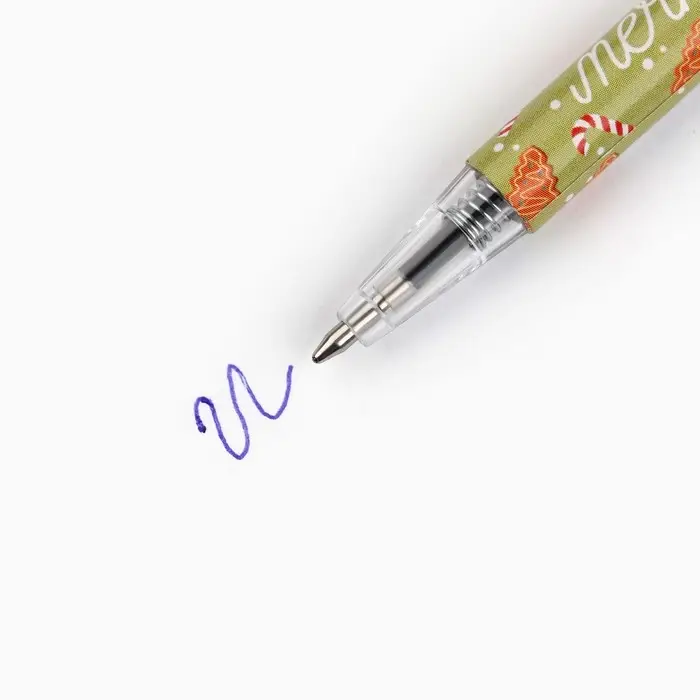 Ручка шариковая, синяя паста, 0.5 мм, автоматическая «Новый год: Мечтай» Ручка шариковая, синяя паста, 0.5 мм, автоматическая «Новый год: Мечтай»