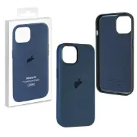 Чехол iPh 15 Fine Woven Case 100% ORG Pacific Blue (MagSafe + анимация NFC Clear) c LOGO