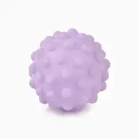 Игрушка пищащая &laquo;Мячик&raquo; для собак, 6.5 см, сиреневая МИКС