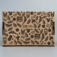 Коробка подарочная сборная с окном, упаковка, «Лучший из лучших», бурый, 24 х 8 х 16 см Коробка подарочная сборная с окном, упаковка, «Лучший из лучших», бурый, 24 х 8 х 16 см